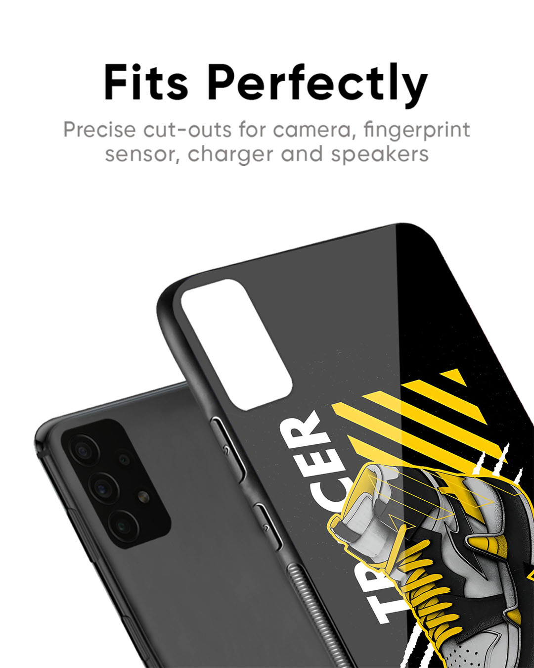 Shop Who Tracker Premium Glass Case for OnePlus 7 Pro (Shock Proof, Scratch Resistant)-Back