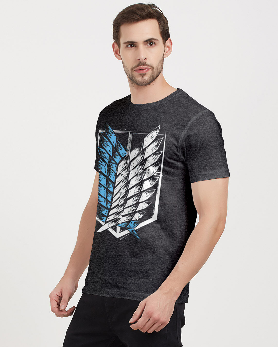 Shop Wings Of Freedom Cotton Half Sleeves T-shirt-Back