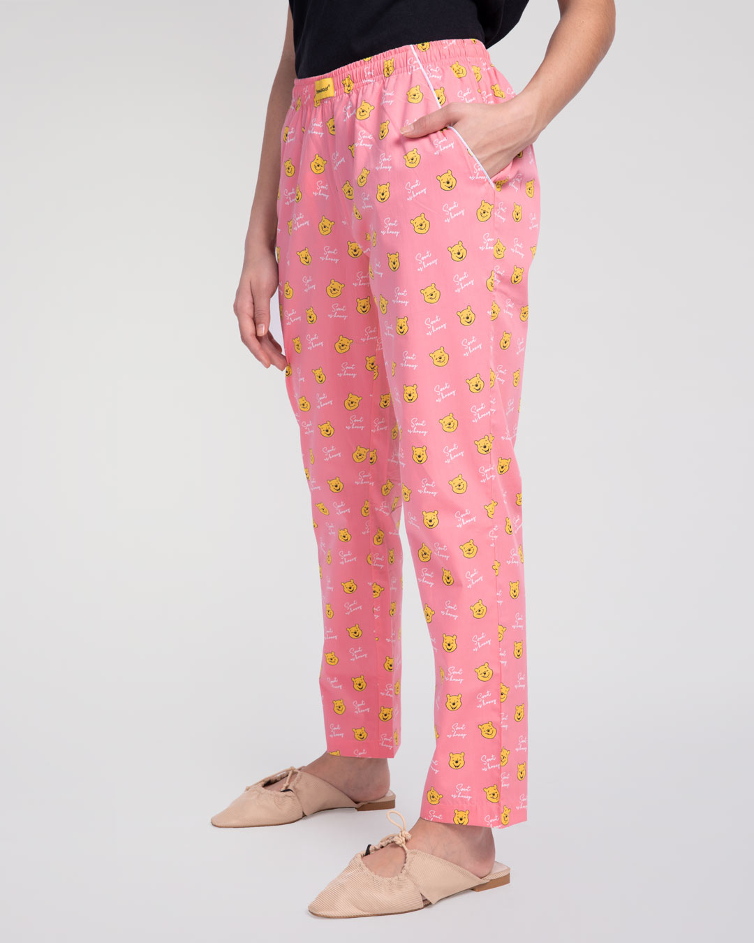 Shop Winnie The Pooh All Over Printed Pyjama-Back