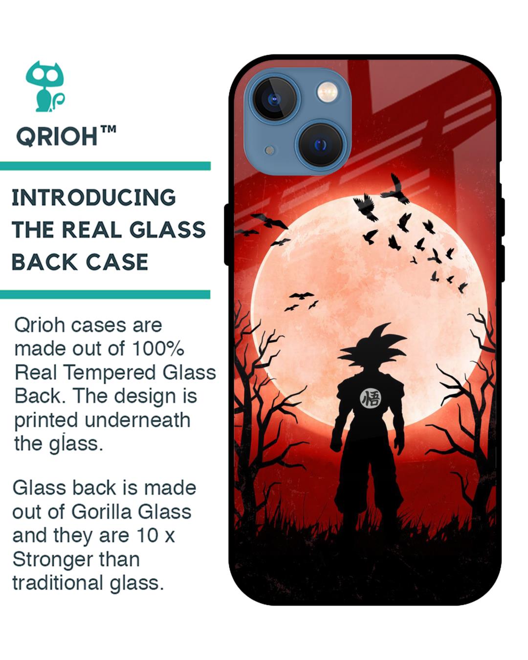 Shop Winter Forest Premium Glass Case for iPhone 13 mini (Shock Proof, Scratch Resistant)-Back