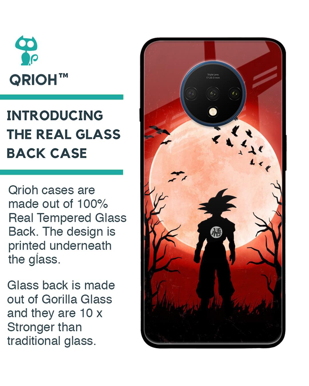 Shop Winter Forest Premium Glass Case for OnePlus 7T (Shock Proof,Scratch Resistant)-Back