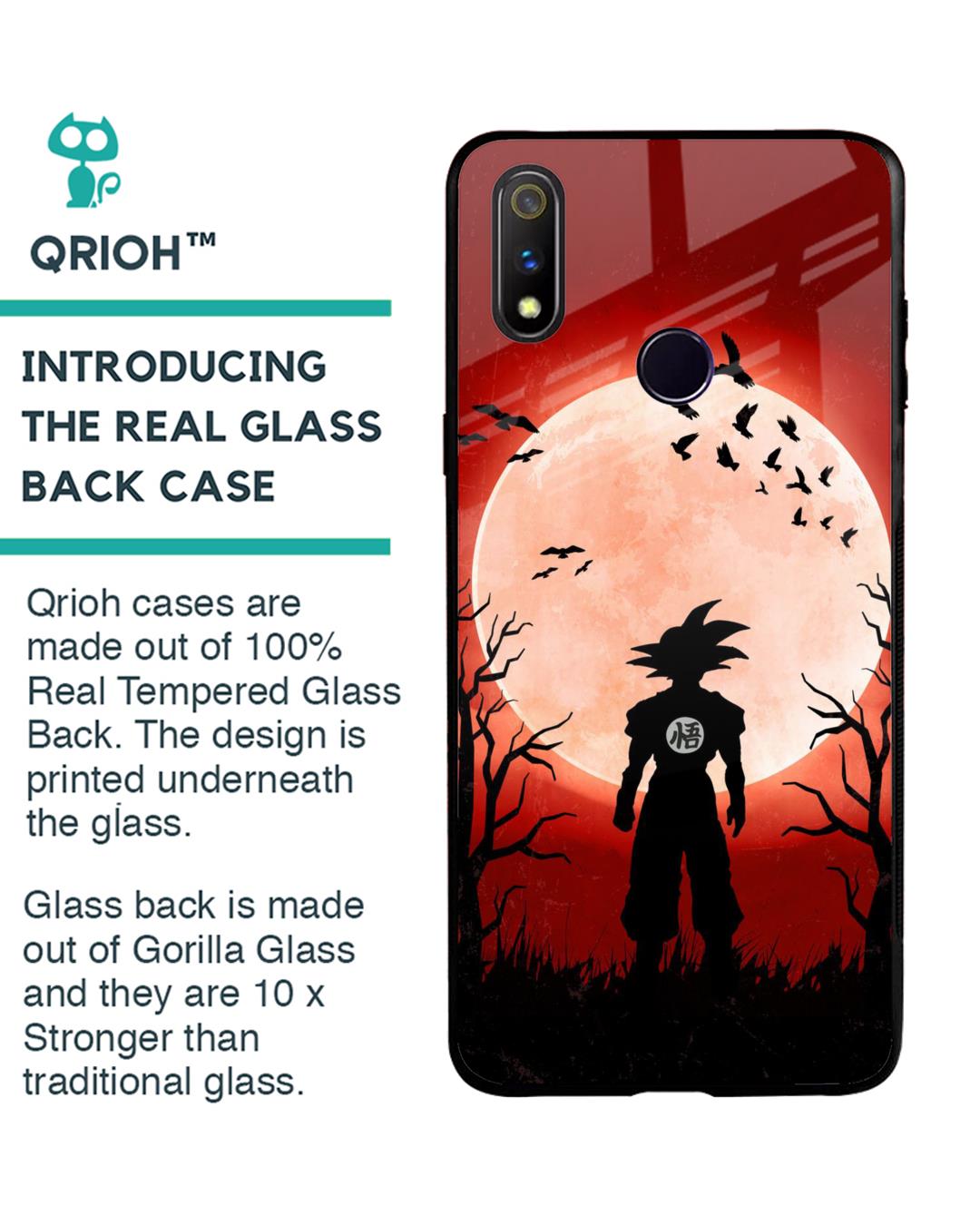 Shop Winter Forest Premium Glass Case for Realme 3 Pro (Shock Proof, Scratch Resistant)-Back