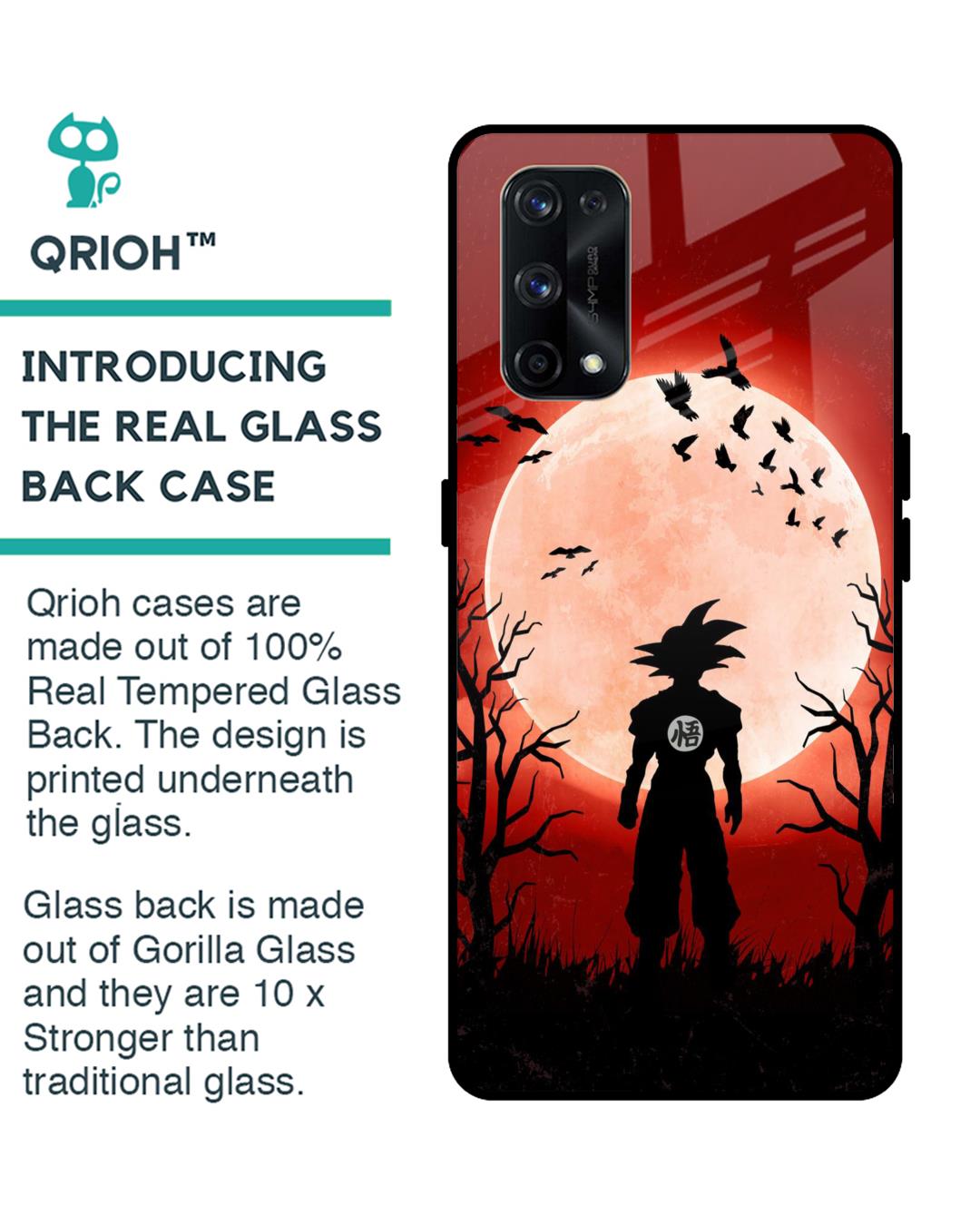 Shop Winter Forest Premium Glass Case for Realme X7 Pro (Shock Proof, Scratch Resistant)-Back
