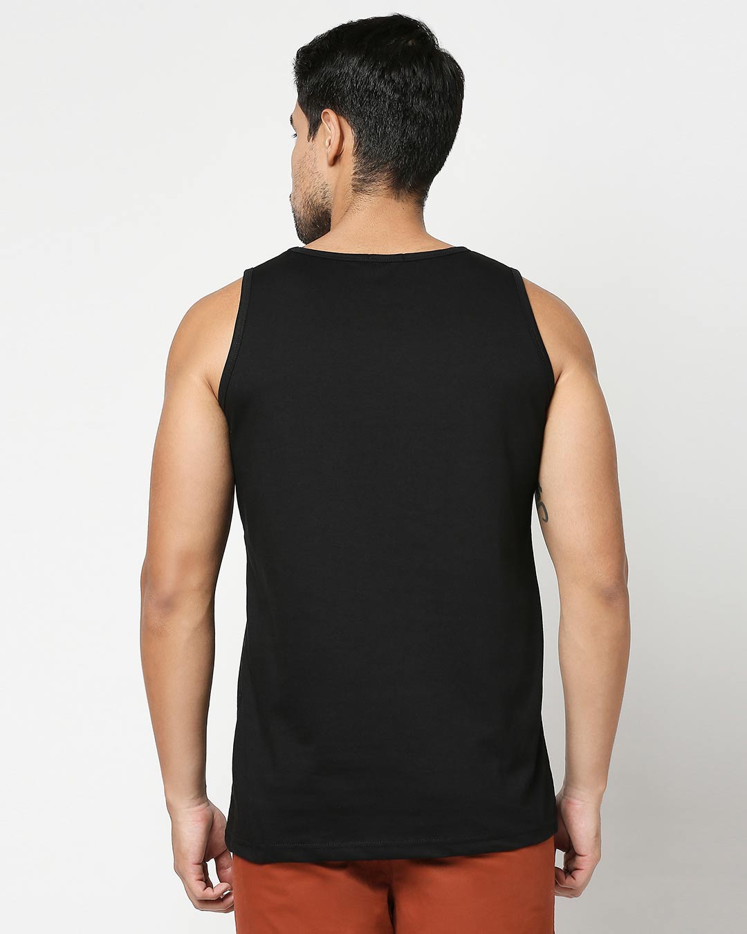 Shop Men's Black Winter Soldier Sigil (FWL) Vest-Back