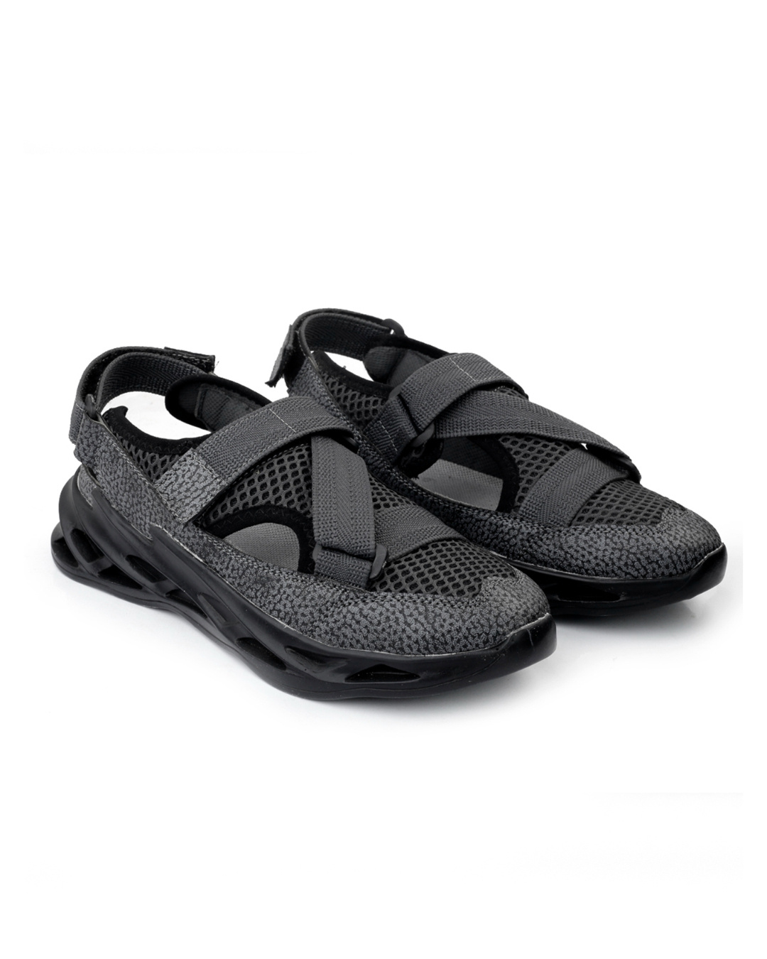 Buy Men's Grey Sandals Online in India at Bewakoof