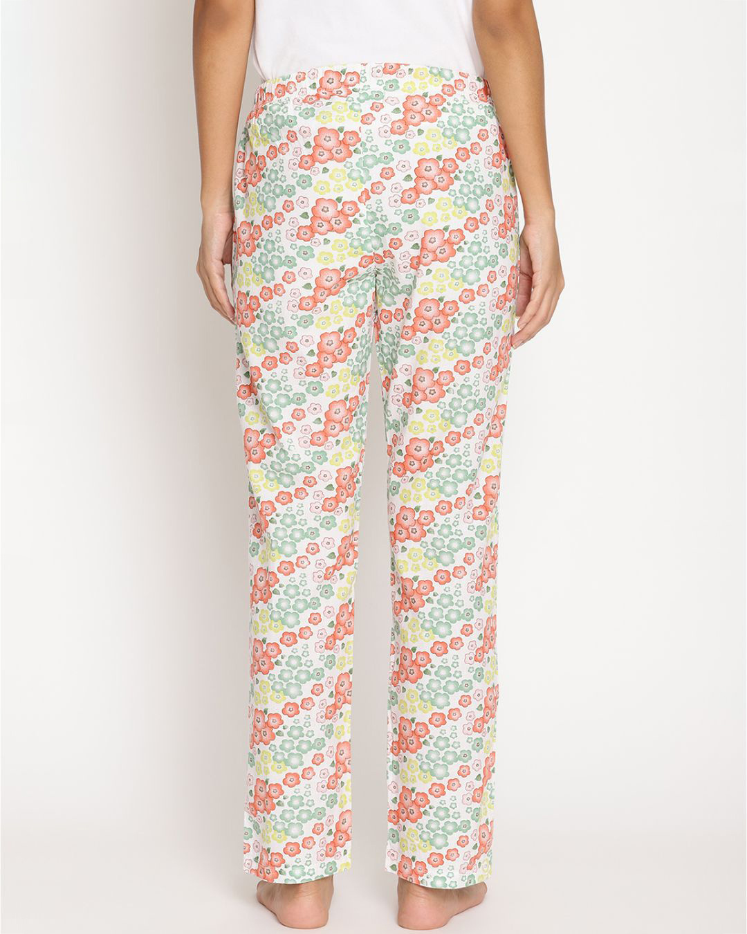 Buy Wolfpack Women Multicolored Flower Night Pants Online in India at