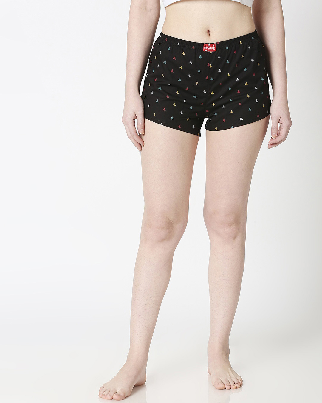 Shop Women All Over Printed Boxers-Back