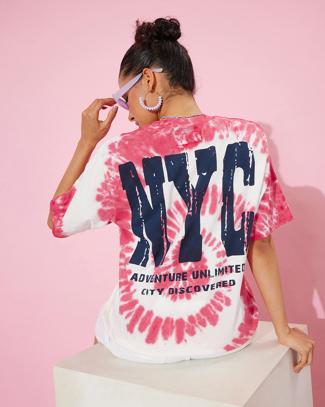 multicolor tie dye t shirt