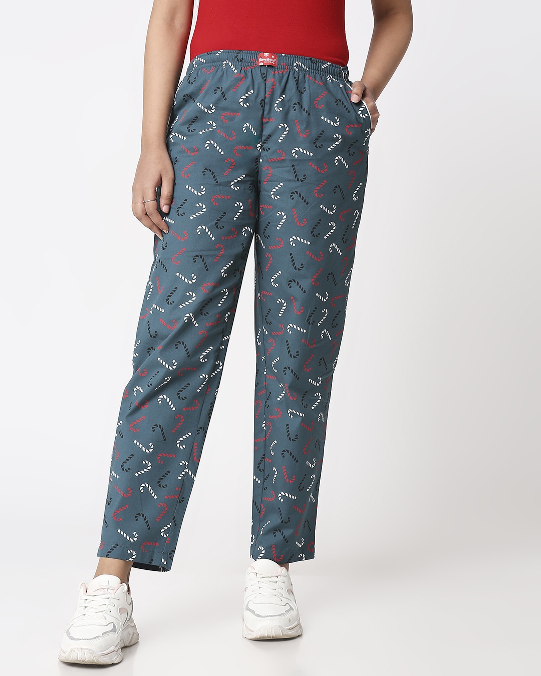 Shop Women's All Over Printed Pyjamas-Back