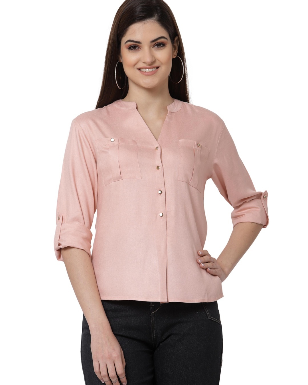 Buy Women's Beige Shirt Online at Bewakoof