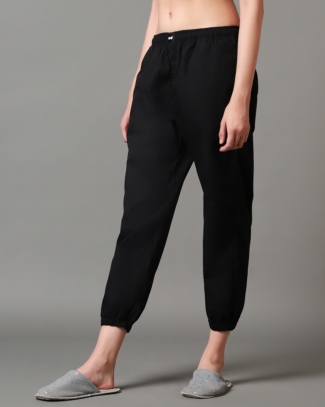 Shop Women's Black Pyjamas-Back