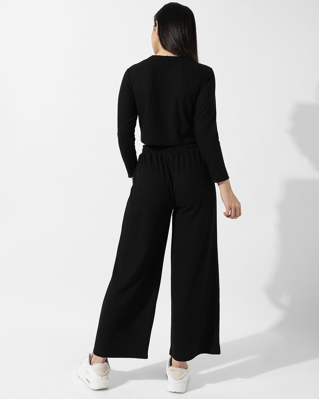 Shop Women's Black Co-ordinates-Back