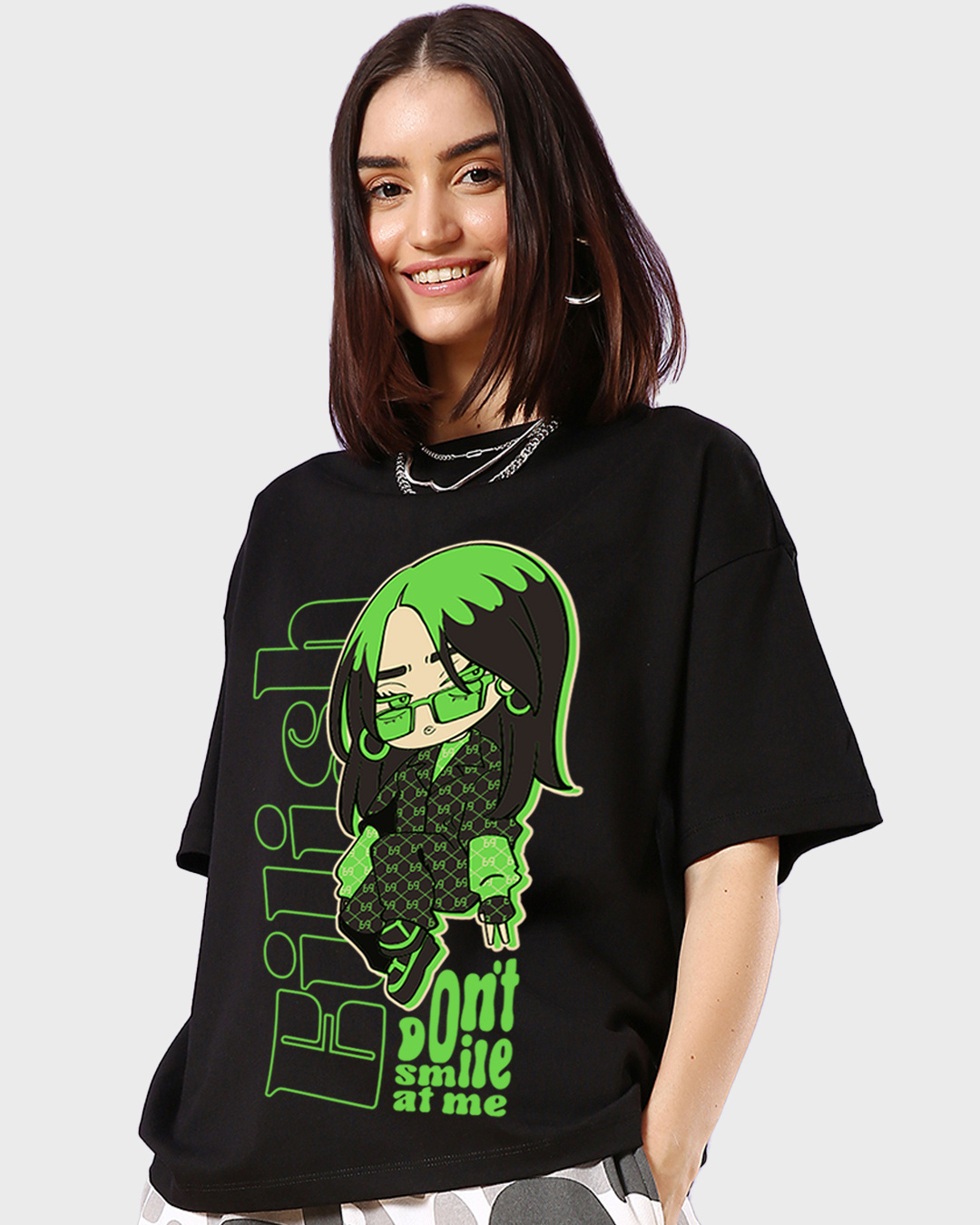 oversized t shirt billie eilish