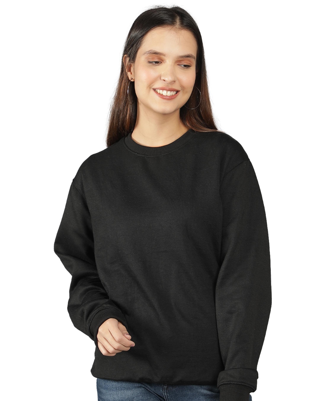 Shop Women's Black Gojo Graphic Printed Sweatshirt-Back