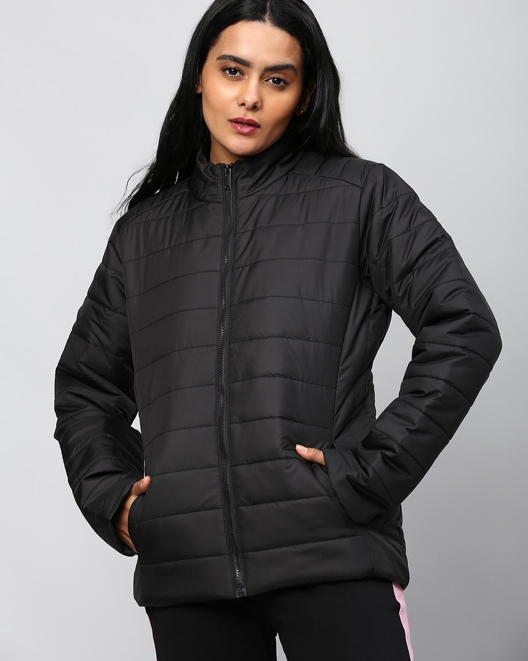 Buy Women's Black Shell Jacket for Women Black Online at Bewakoof