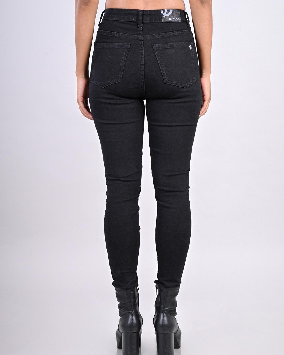 Black Skinny Fit Jeans main image 1