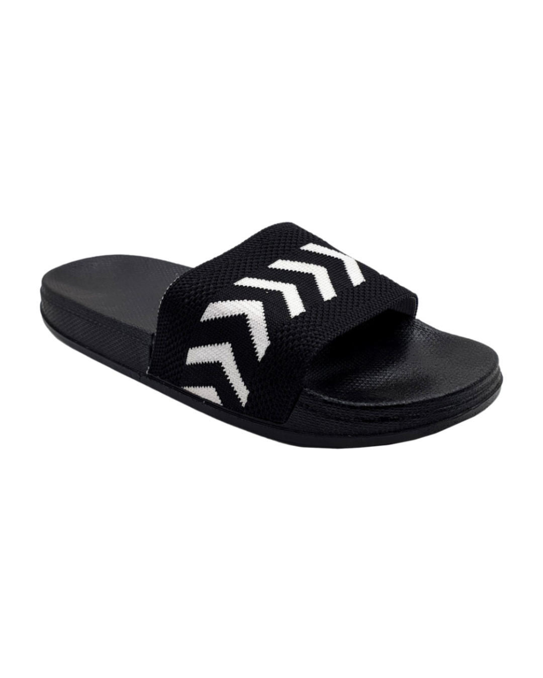 Shop Women's Black Sliders-Back