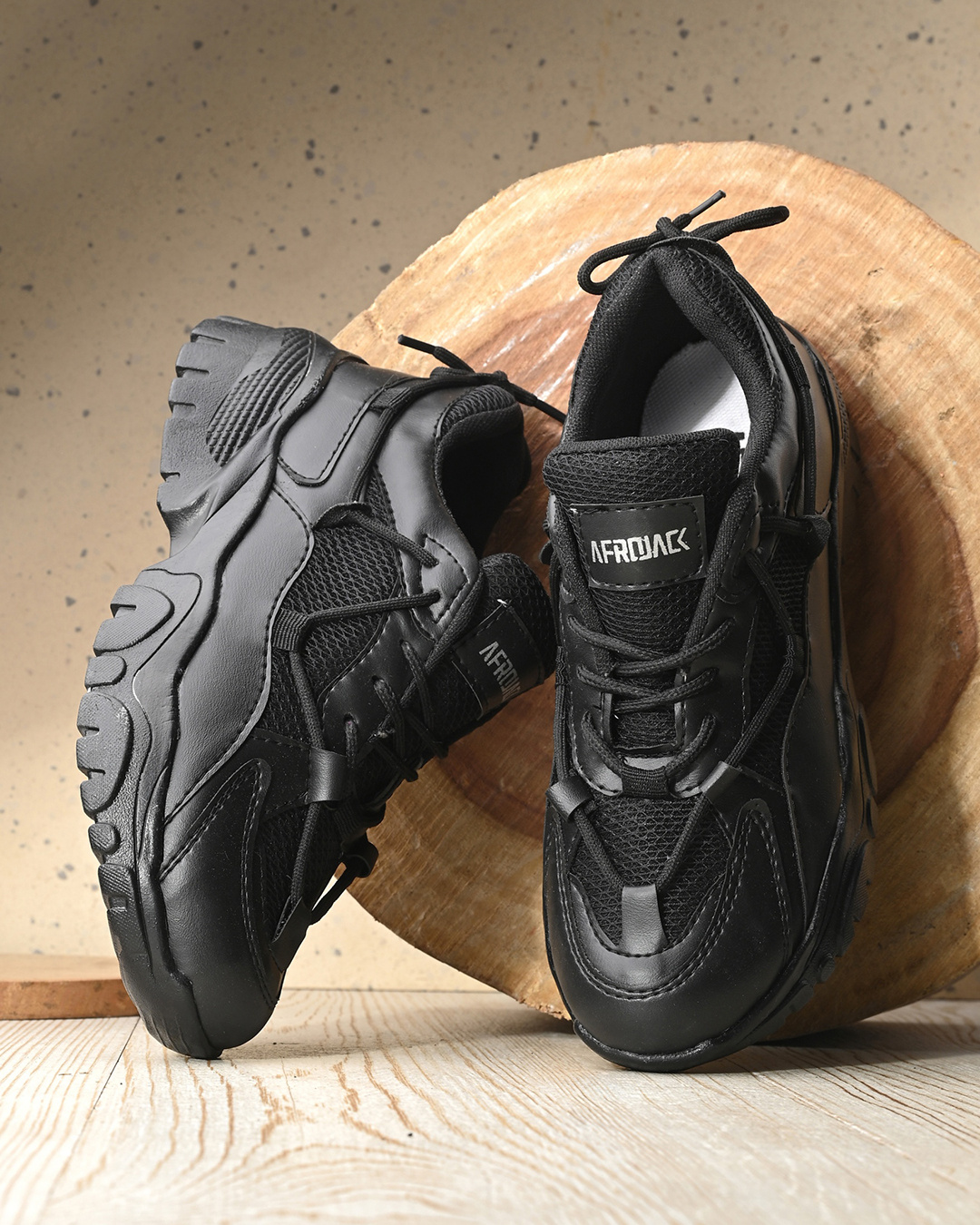 Buy Women's Black Sneakers Online in India at Bewakoof