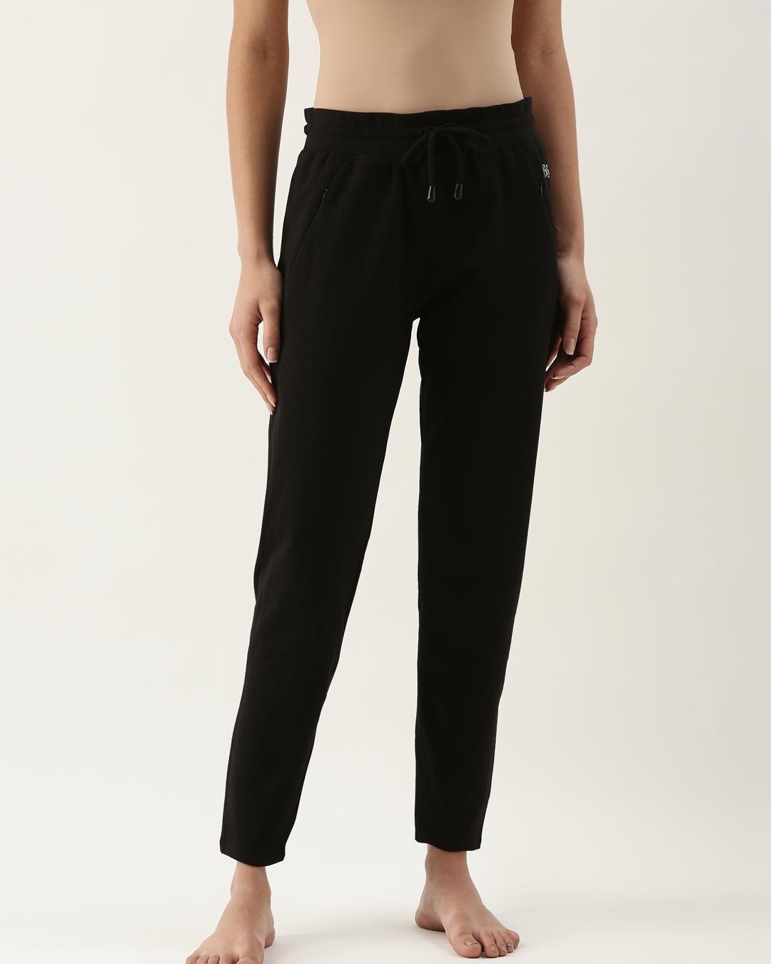 Full Length Track Pant in Black main image 1