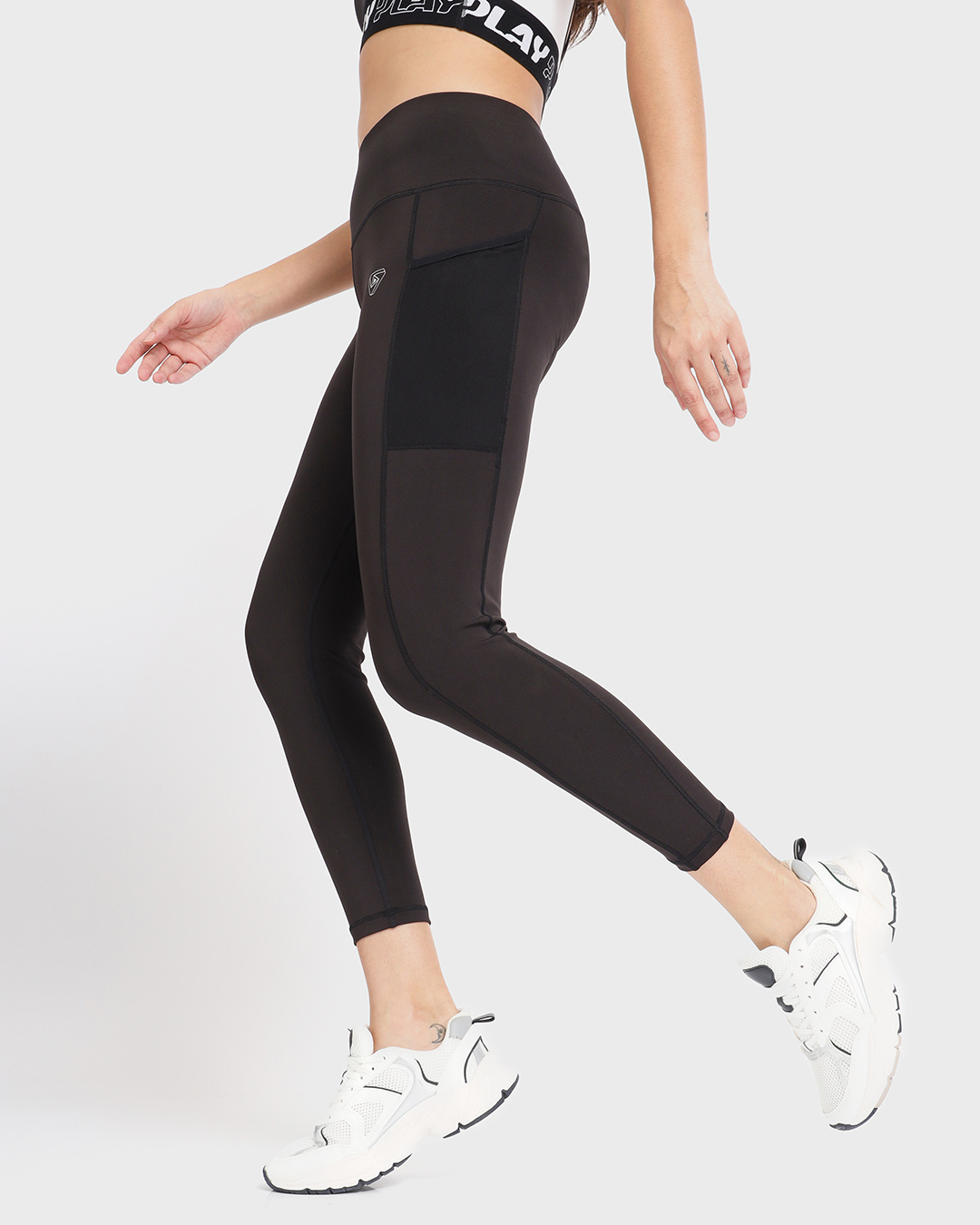 Women's SC Active Tights - Black/TCU and Bayleaf/TCF