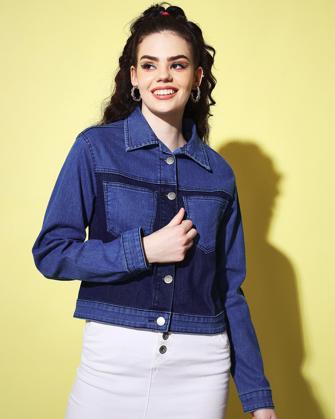 Buy Blue Jackets & Coats for Women by BEWAKOOF Online | Ajio.com