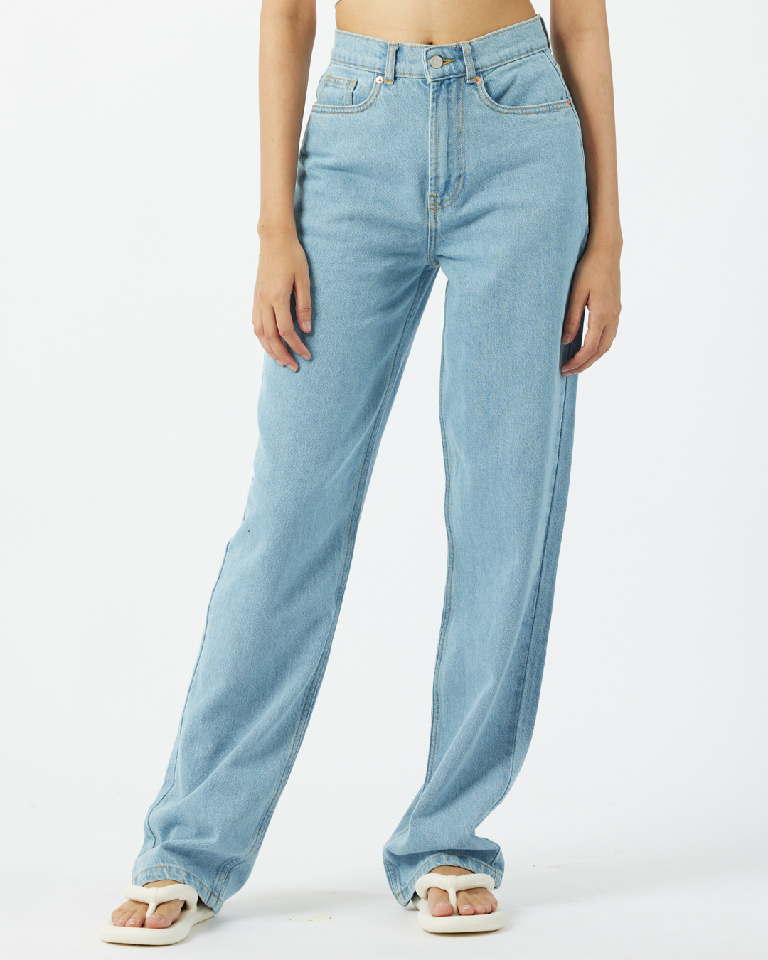 Buy Women's Blue Loose Comfort Fit Jeans Online at Bewakoof