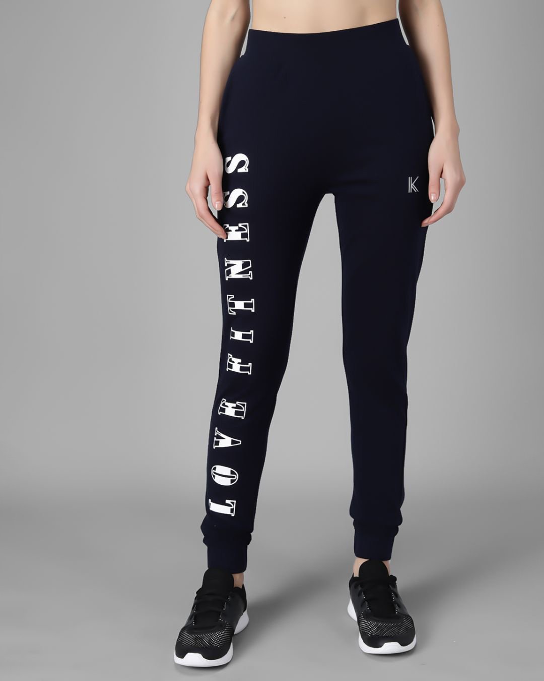 check skinny fit joggers