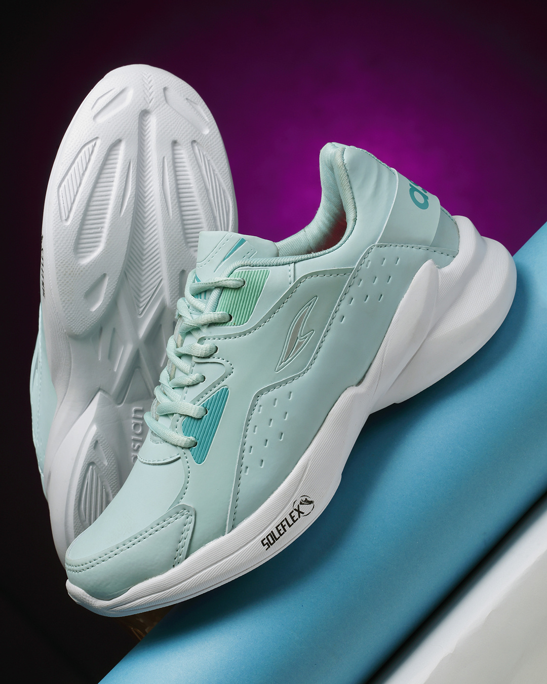 blue running shoes womens