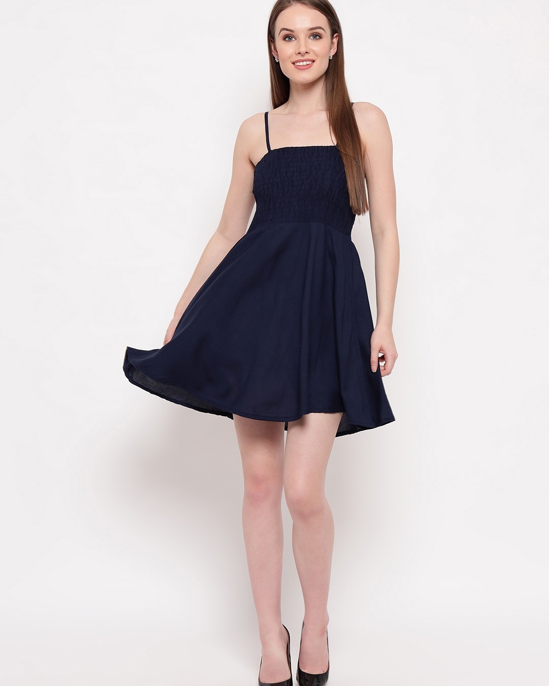 Buy Women's Blue Short Dress for Women Blue Online at Bewakoof