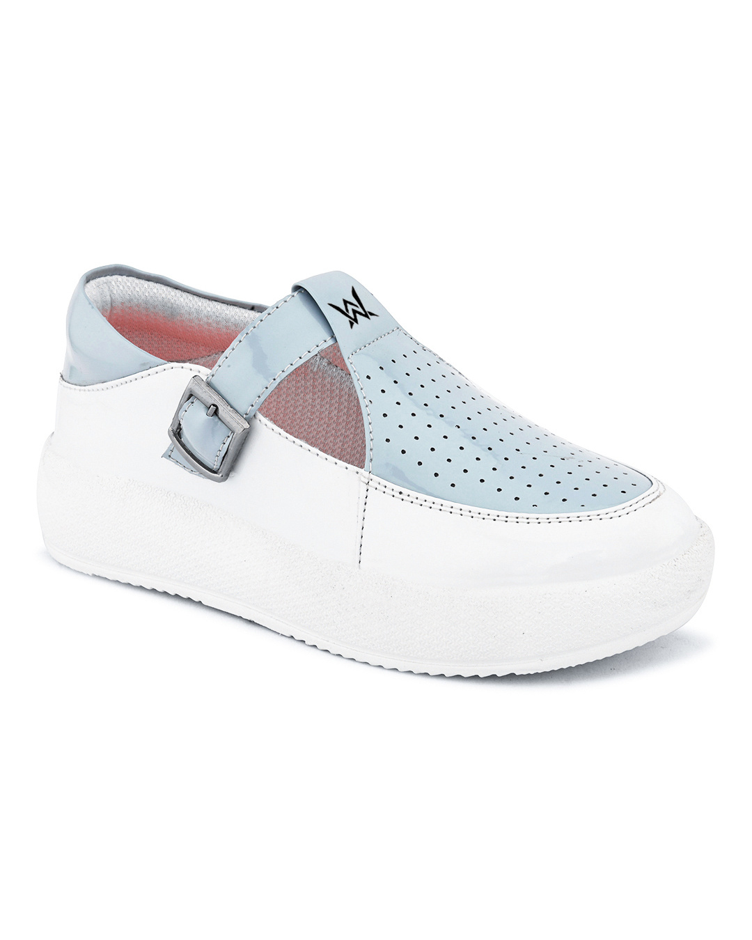 Shop Women's Blue Sneakers-Back