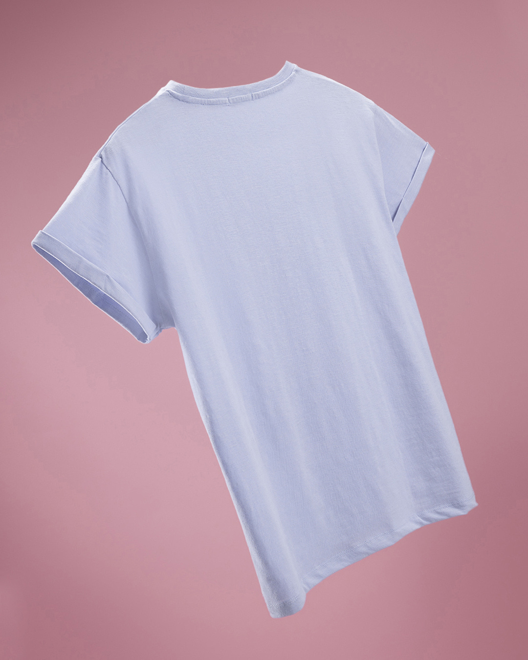 Buy Womens Blue Boyfriend T Shirt Online At Bewakoof 8123