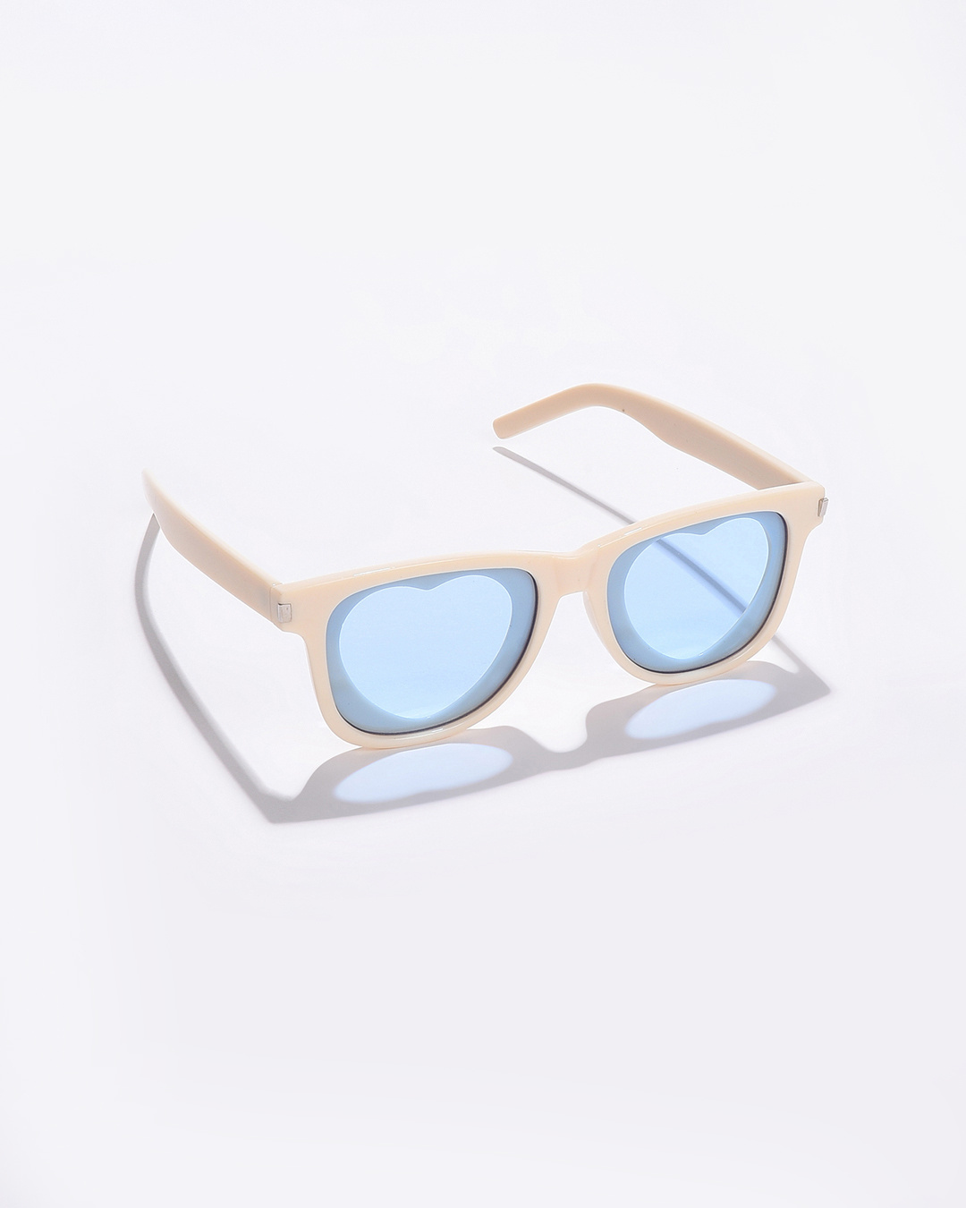 Shop Women's Blue Wayfarer Sunglasses-Back