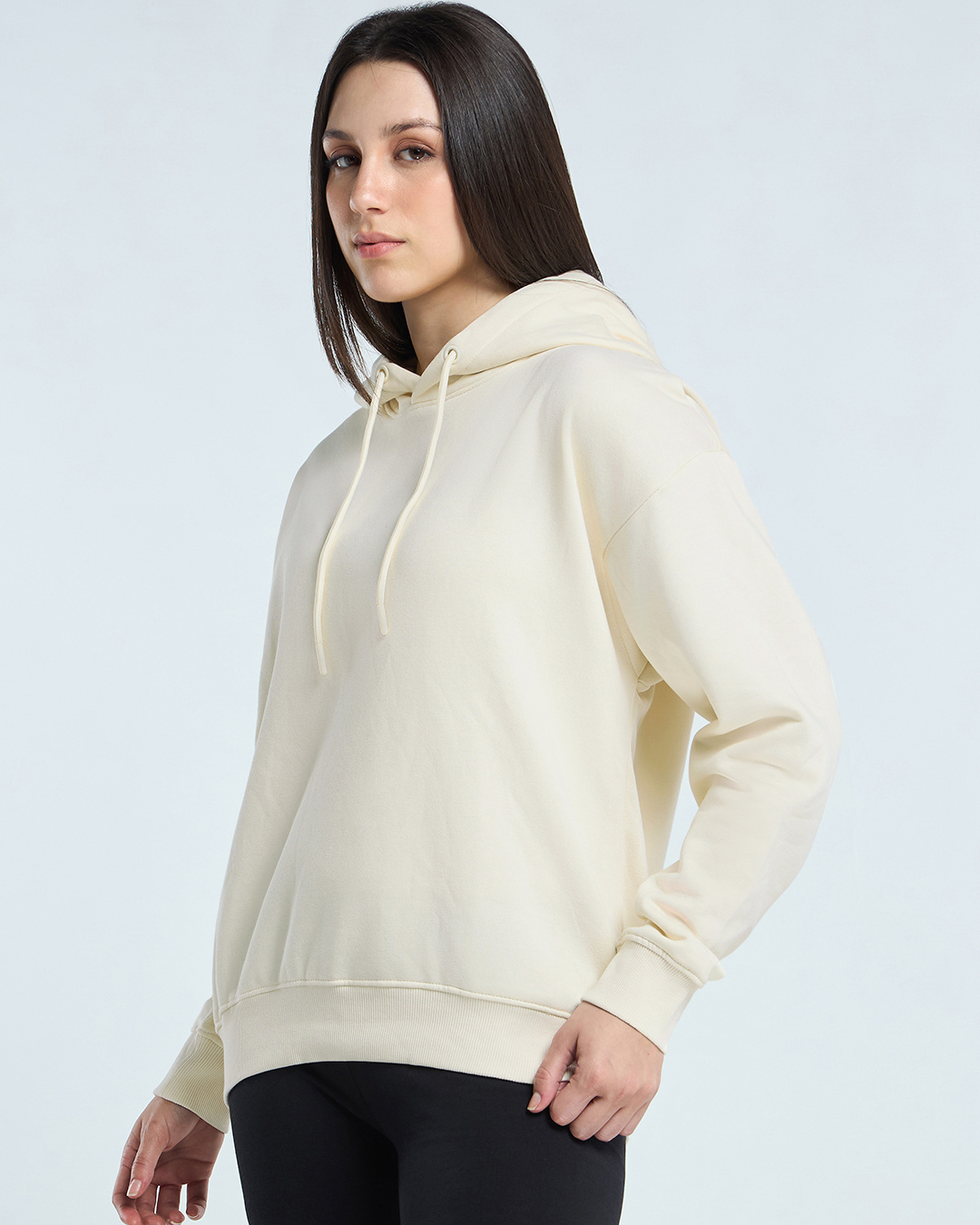 Shop Women's Gardenia Oversized Hoodies-Back