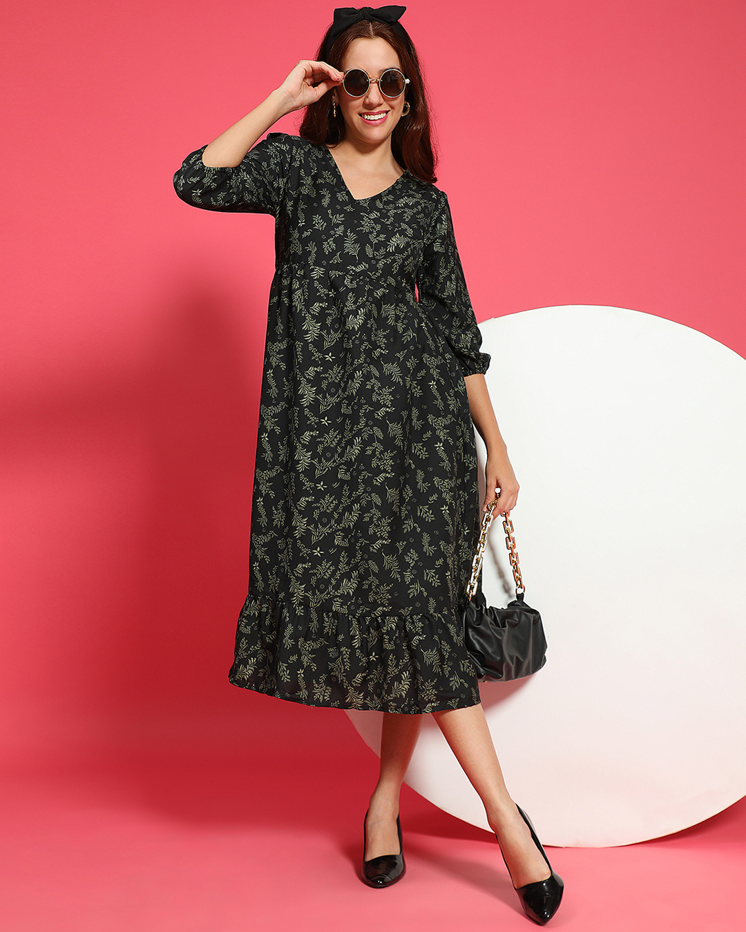 View of Floral Print Ruched Sheath Dress - Nordstrom