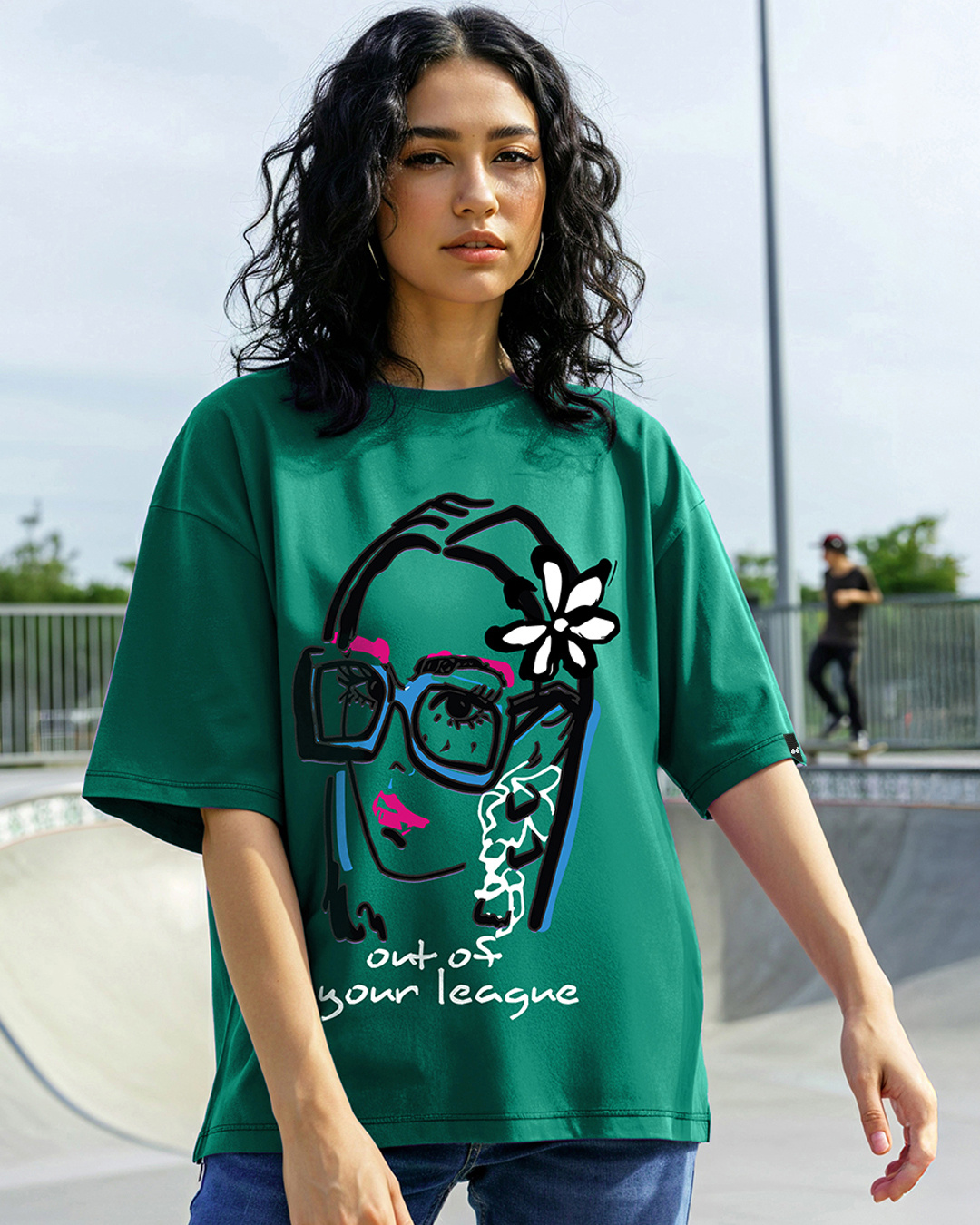 Out Of Your League | Tshirt Dress