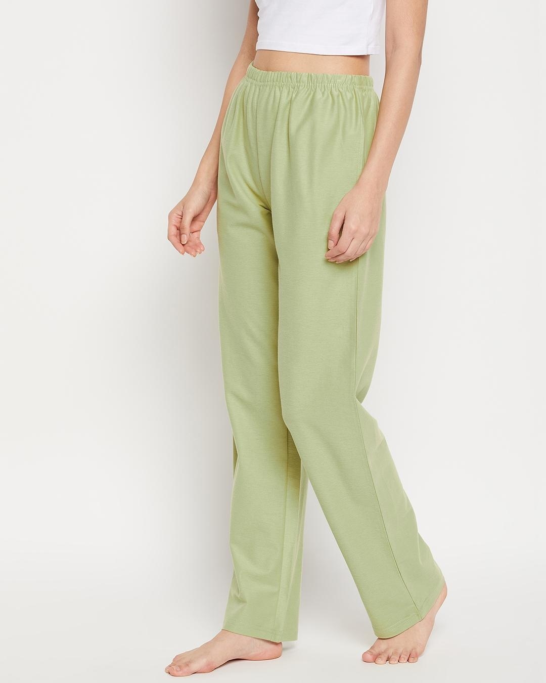 Shop Women's Green Pyjama-Back