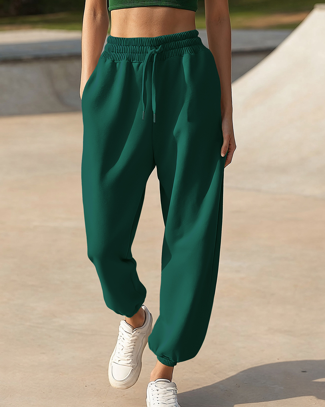 Women's Sweat Joggers Green main image 1