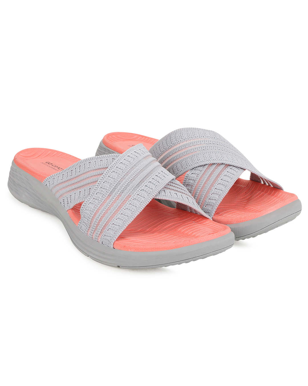 Buy Women's Grey Flip Flops Online in India at Bewakoof