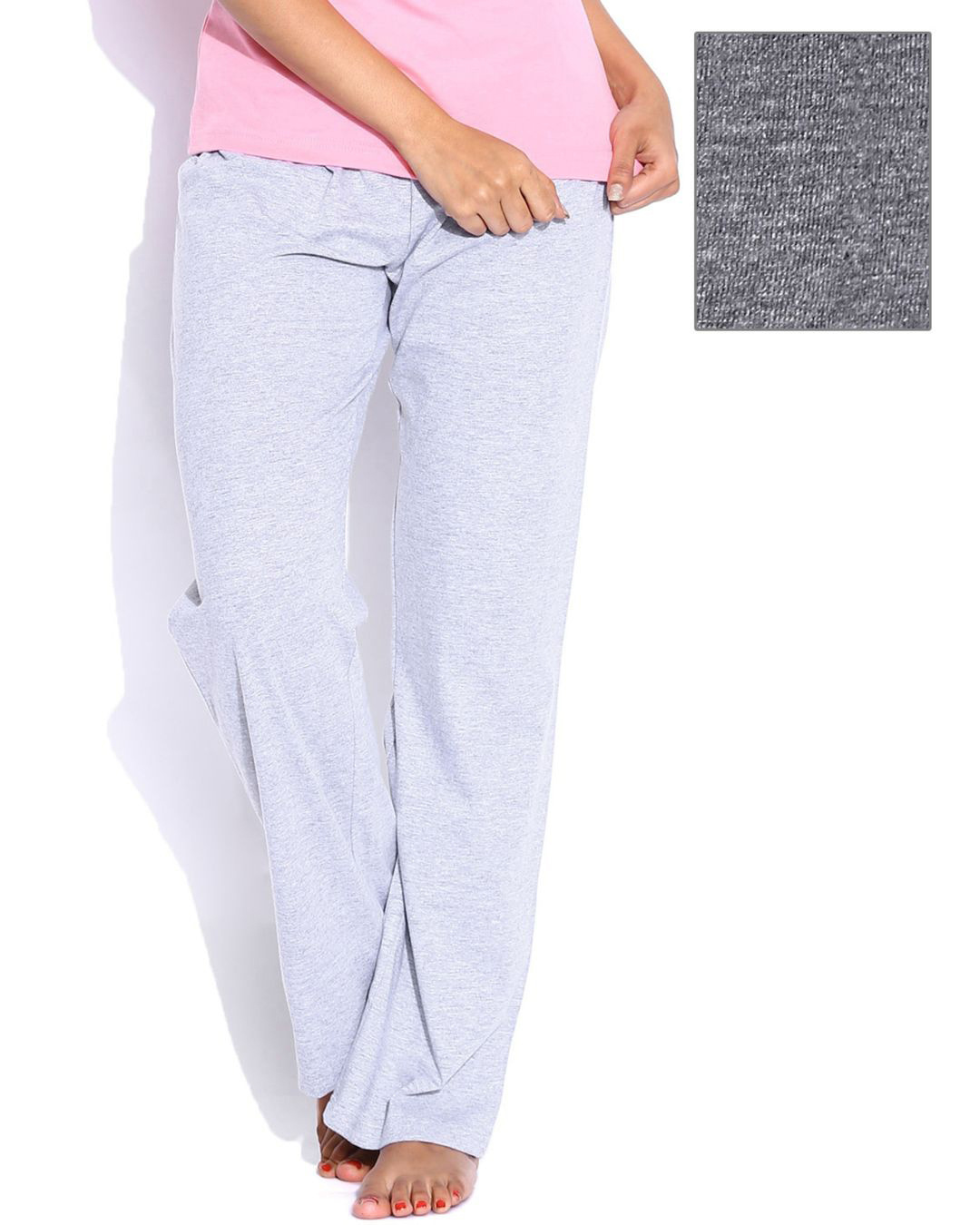Grey Cotton Lounge Pant