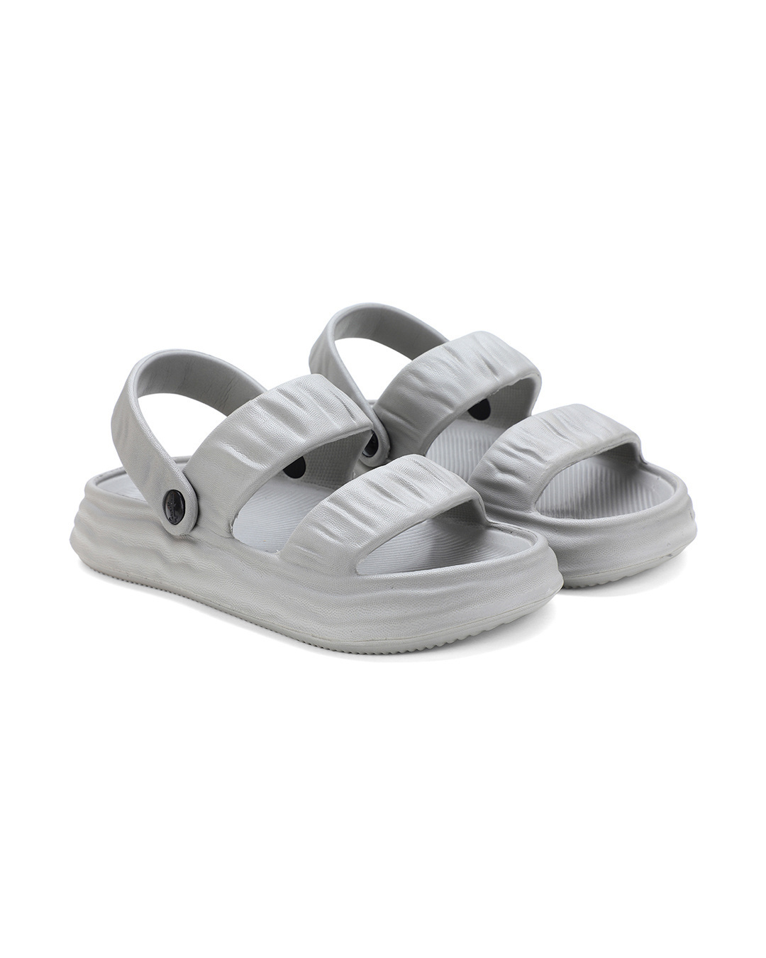 Shop Women's Grey Sandals-Back