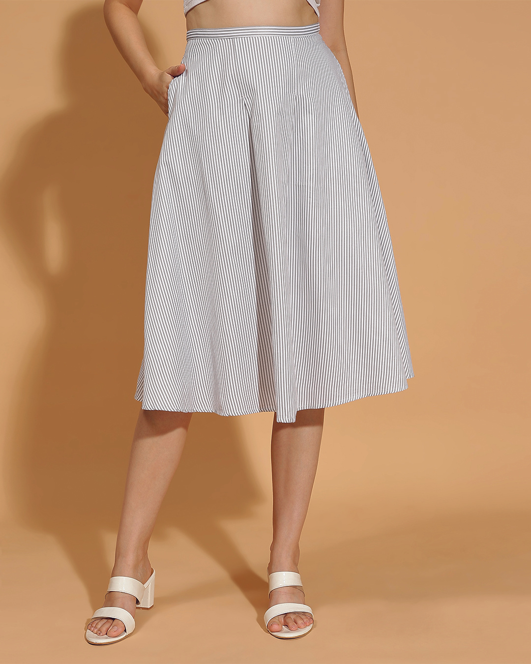 Céline vintage grey wool pleated skirt. at | celine pleated skirt, grey wool skirt