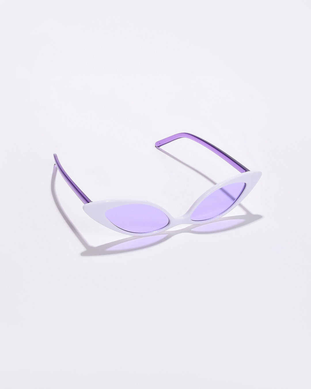 Shop Women's Lavender Cateye Sunglasses-Back