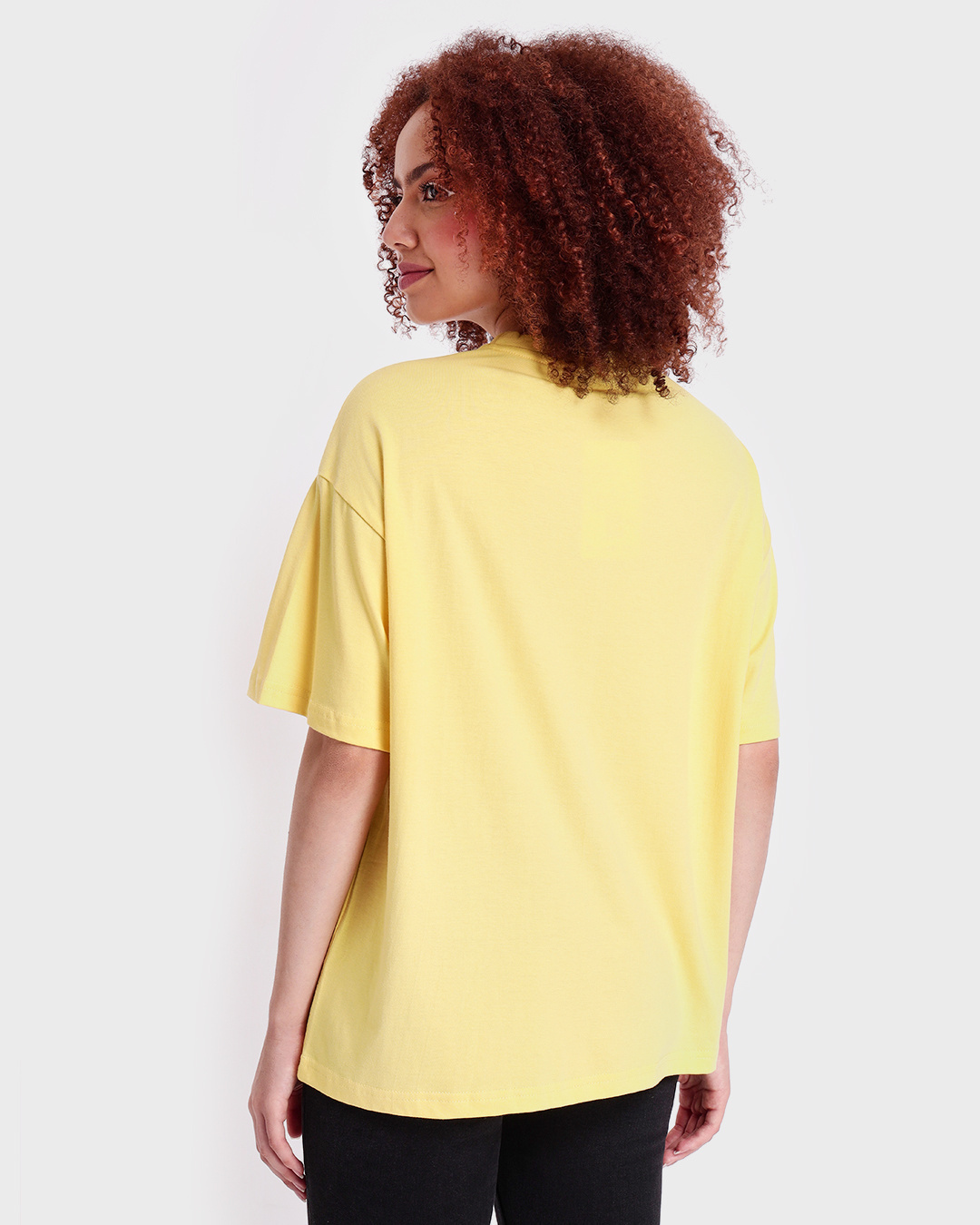 Buy Women's Yellow Chicago Graphic Printed Oversized T-shirt Online at  Bewakoof