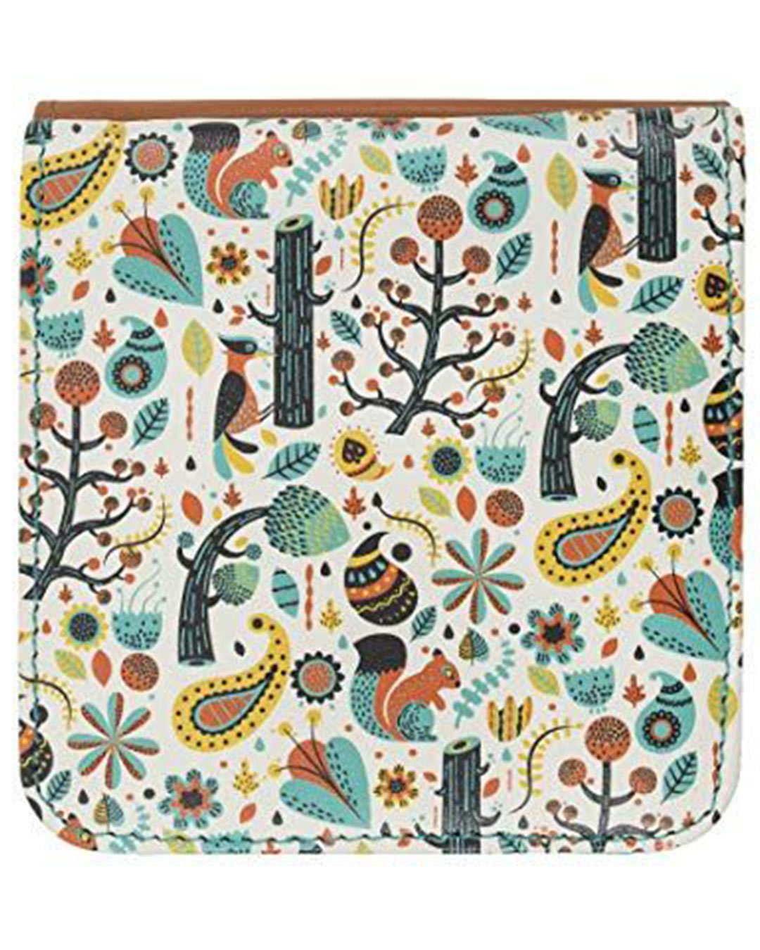 Shop Women's Magical Jungle Snap Button Wallet-Back