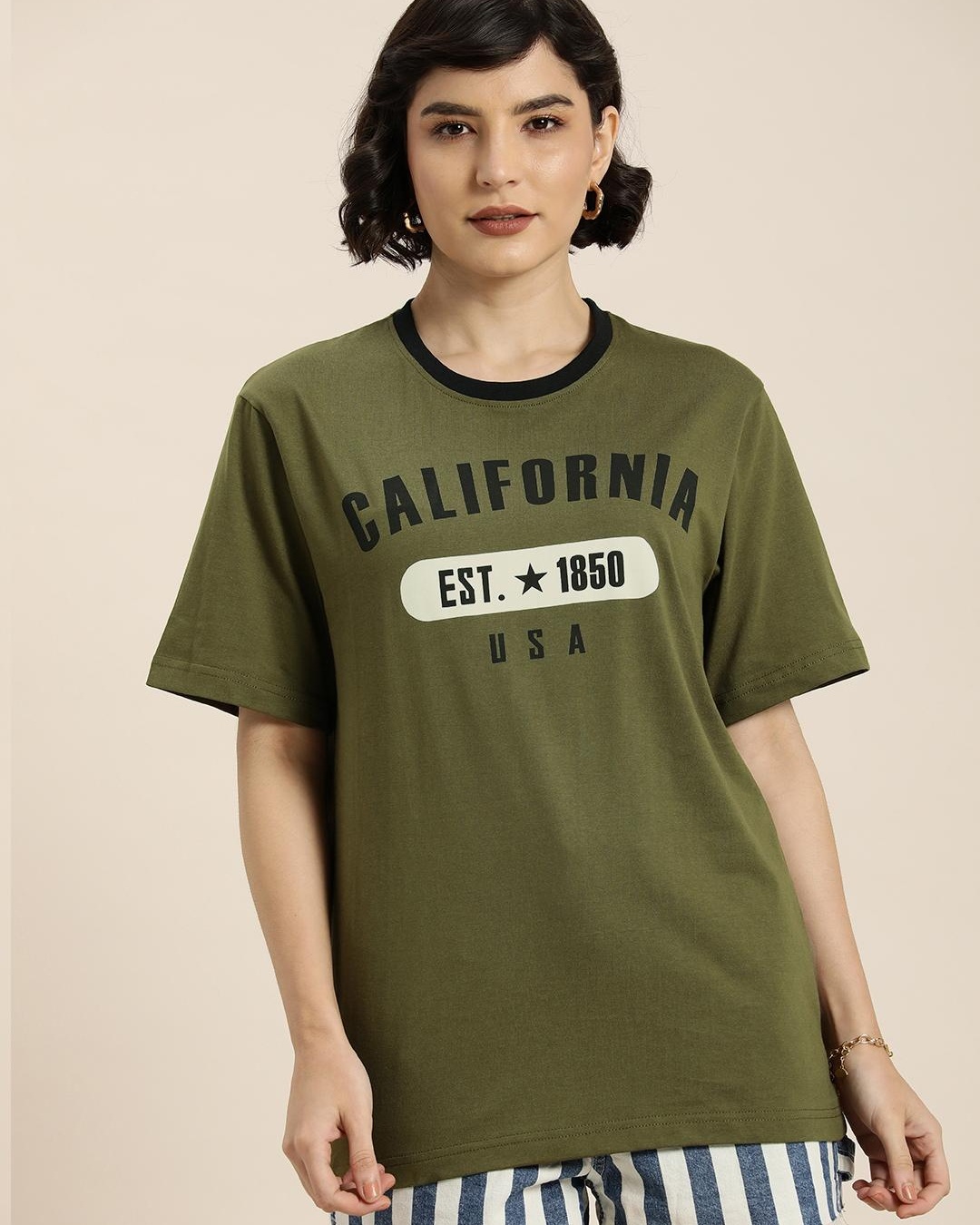 California t shirt outlet women's