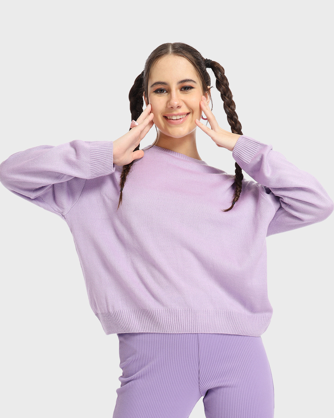 Lilac Sophia Sweater main image 1