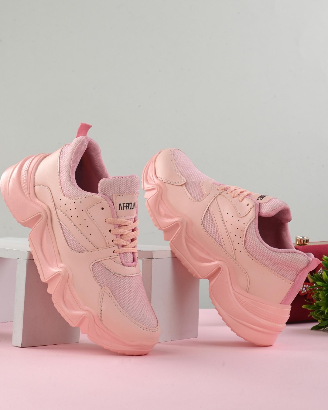 Buy Women's Pink Casual Shoes Online in India at Bewakoof