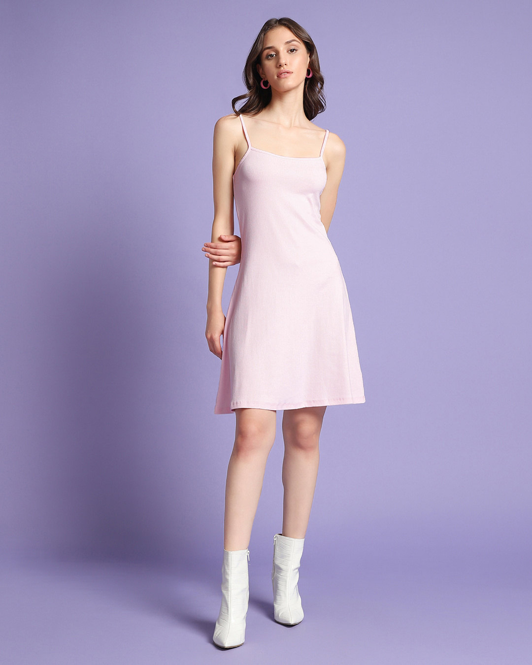 Shop Women's Pink Dress-Back