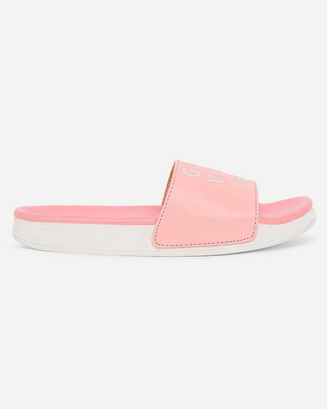 Shop Women's Pink Fashion Flip Flops & Sliders-Back