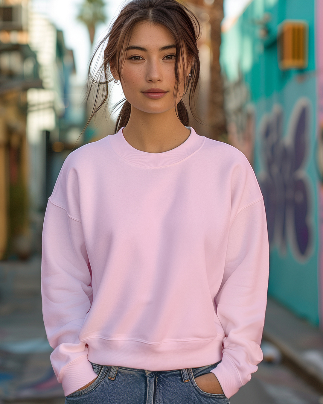 Test Drive Oversized Sweater Icy Pink